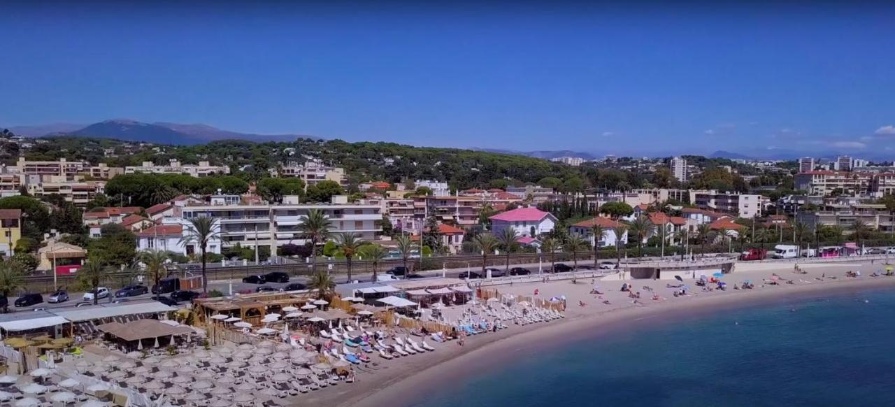 Apt Golfe Juan - 5Min Des Plages - Parking Privee - Piscine Rooftop Валлорис Экстерьер фото